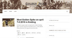 Desktop Screenshot of goldenspike.dk
